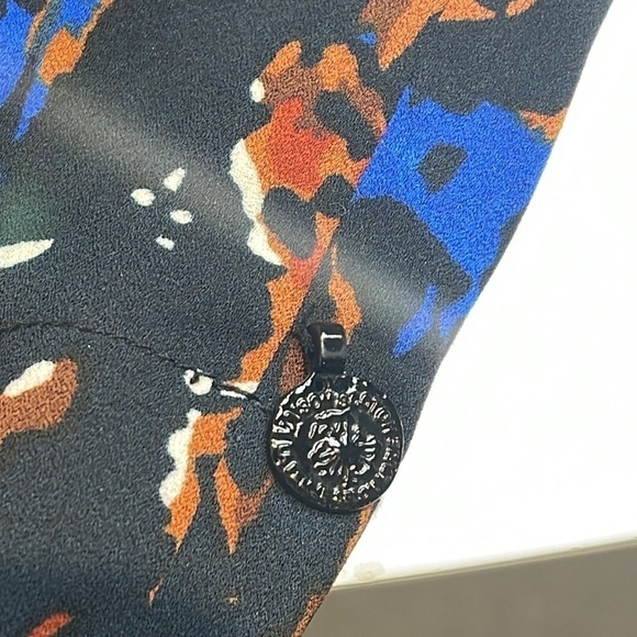 Maison Scotch Scotch & Soda Abstract Print Dress Size Petite Medium - Picture 11 of 14